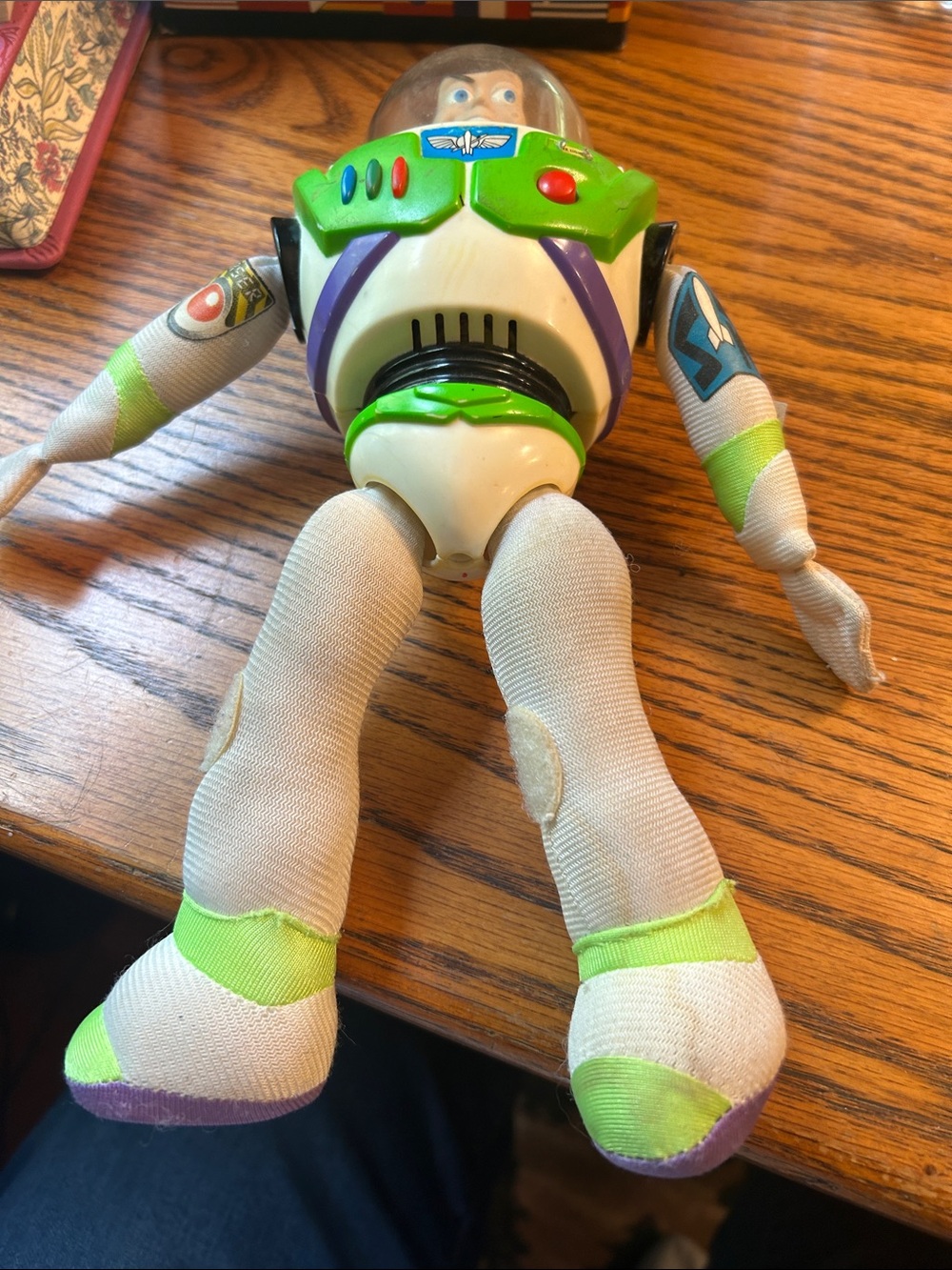 Buzz Lightyear Action Figure - White & Green Kids Toy